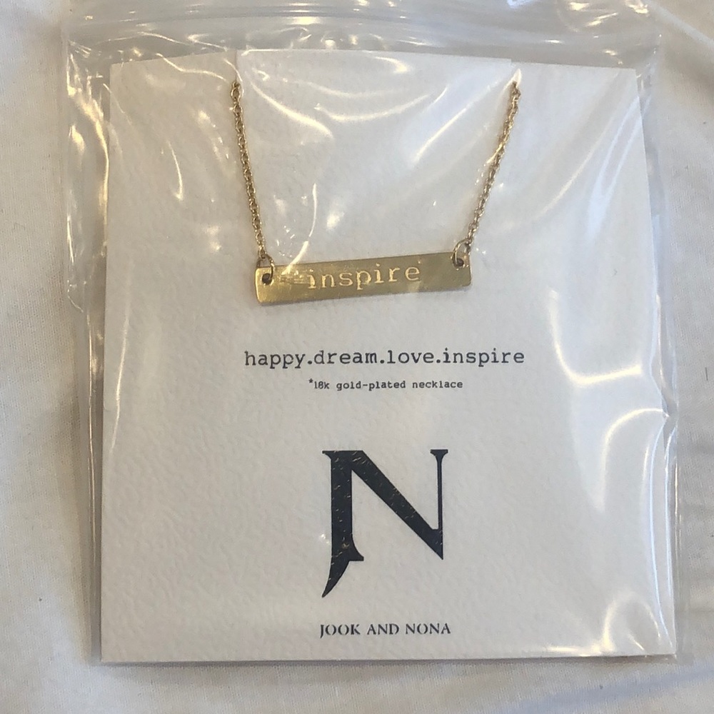 Jook & Nona “INSPIRE” necklace